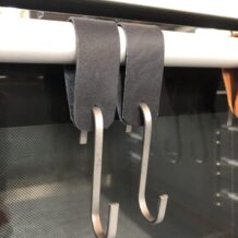 NAHKAINEN KOUKKU MUSTA 2 KPL